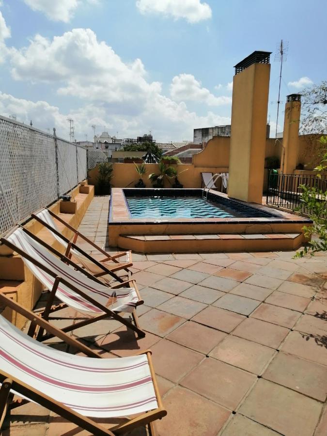 Tourist House Trajano Terraza-Piscina Apartment Seville Luaran gambar