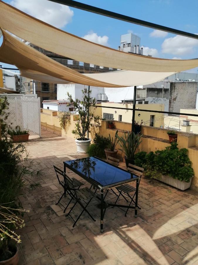 Tourist House Trajano Terraza-Piscina Apartment Seville Luaran gambar